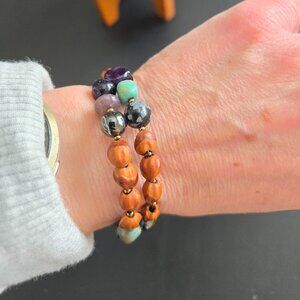 Wrapped Cuff Bracelet in Multi